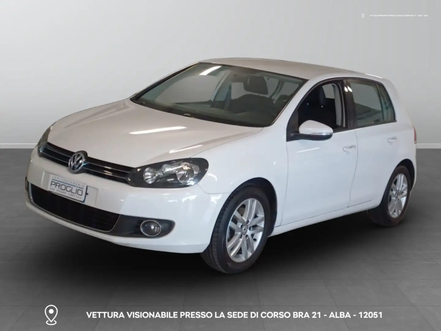 Volkswagen Golf VI - Golf 5p 1.6 tdi Highline Bianco - 1