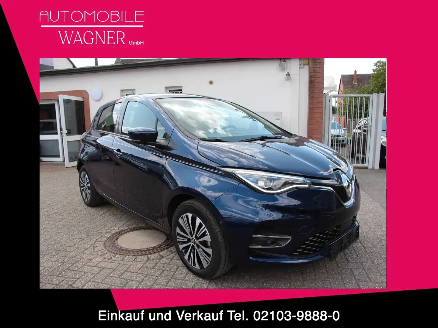 Renault ZOE Riviera R135/Z.E. inkl. Batterie LEDER/94921 Blau - 1