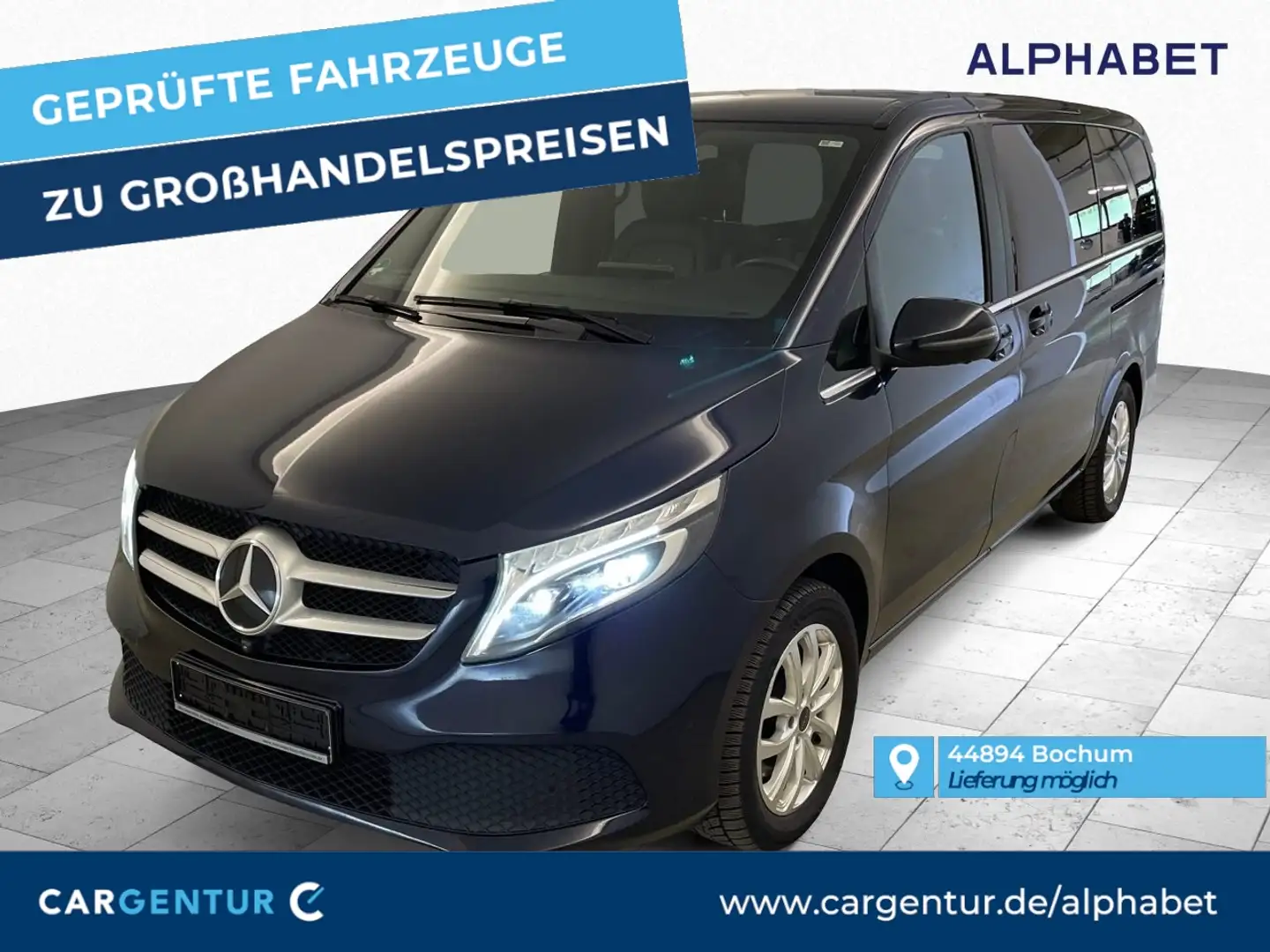 Mercedes-Benz V 250 d Avantgarde Edition 4MATIC lang Blau - 1
