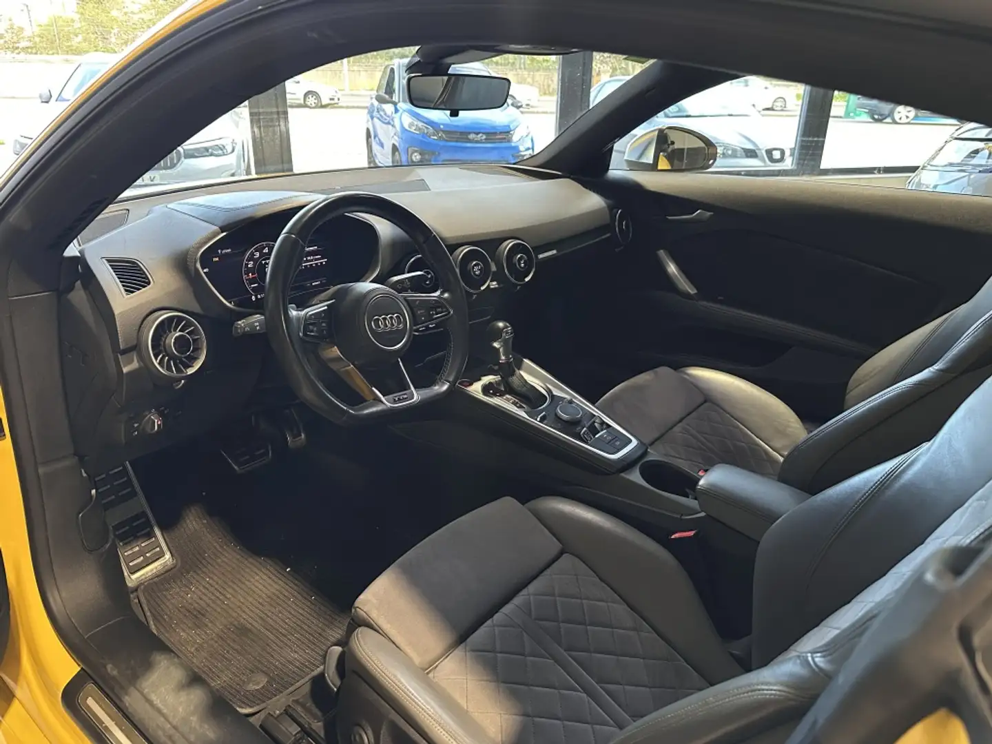 Audi TTS Coupé 2.0 TFSI quattro S-Tronic (9.75) Jaune - 2