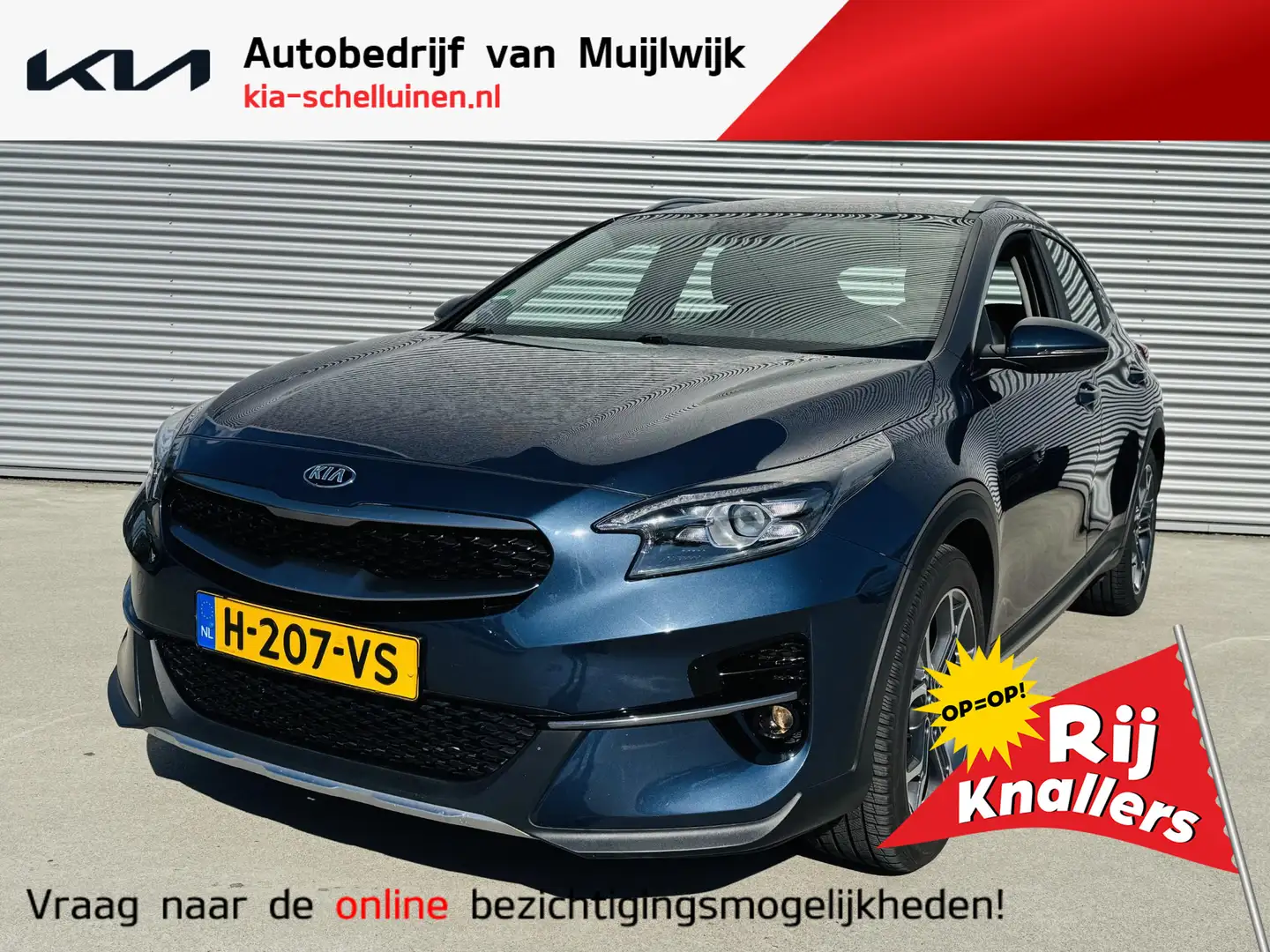 Kia XCeed 1.0 T-GDi DynamicLine Trekhaak | Clima | Cruise | Bleu - 1