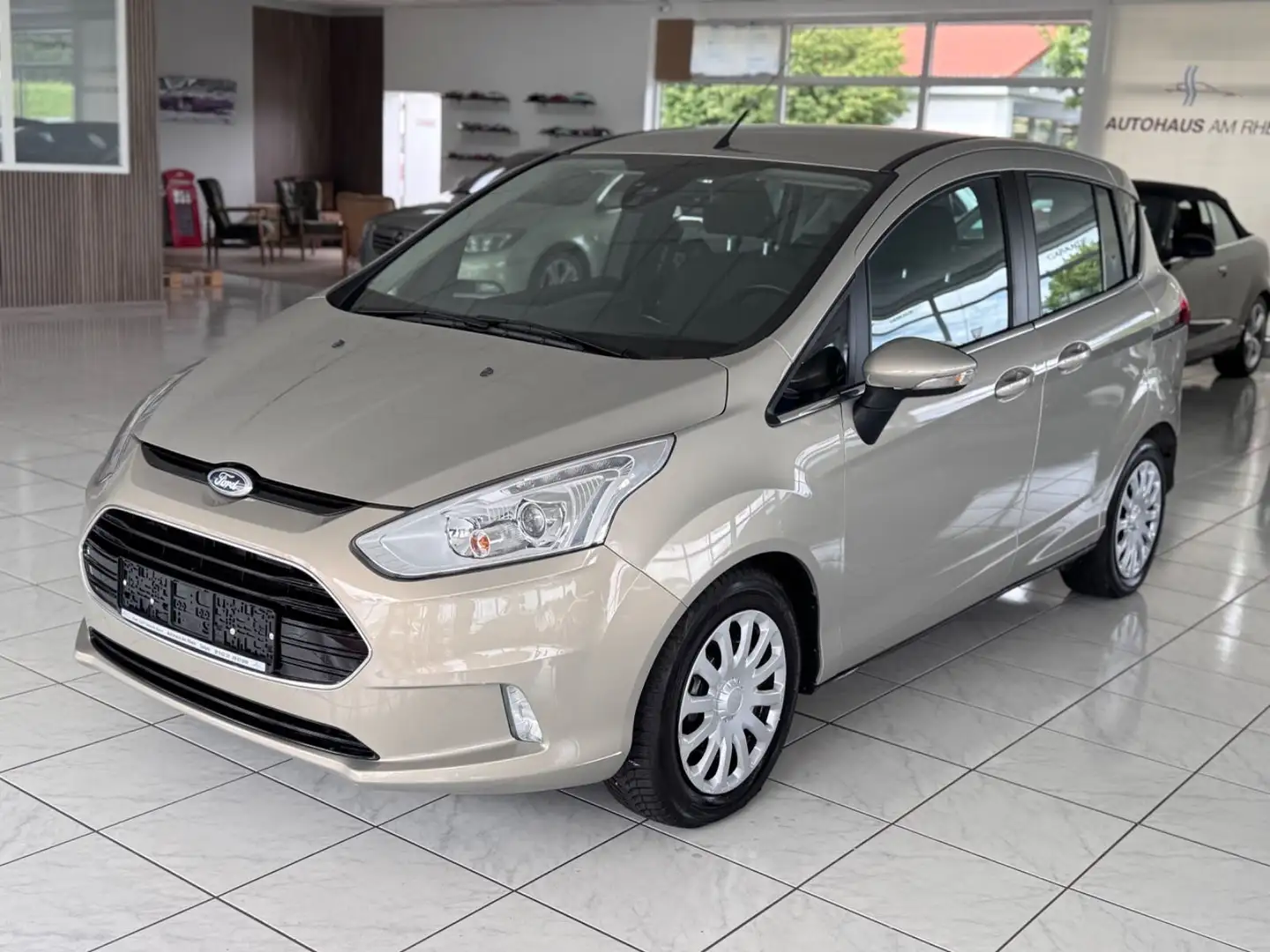 Ford B-Max Titanium+Automatik+Klima+Tempomat+1.Hand Grau - 2