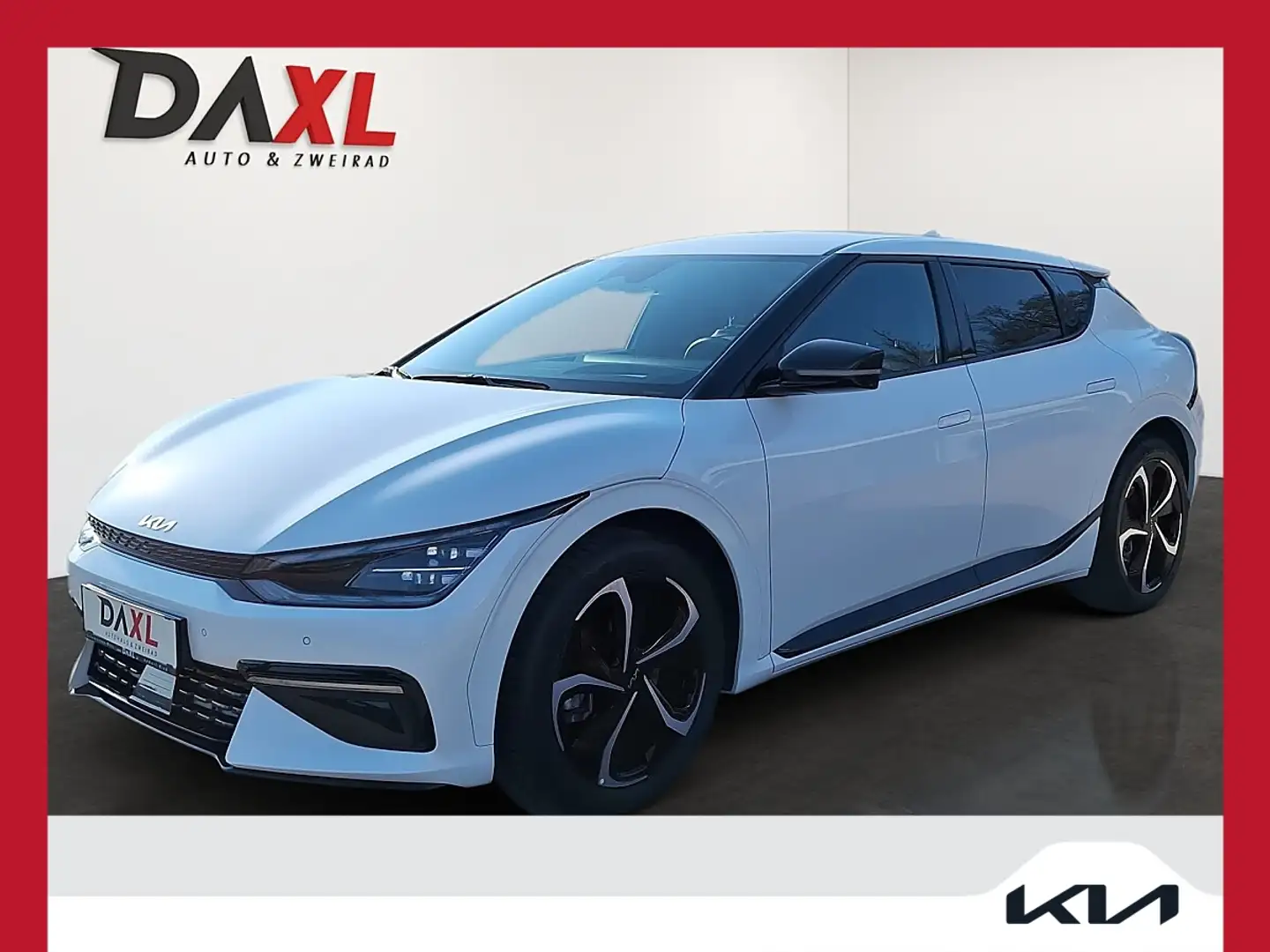 Kia EV6 GT-LINE 77,4KWH AWD 326 Weiß - 1