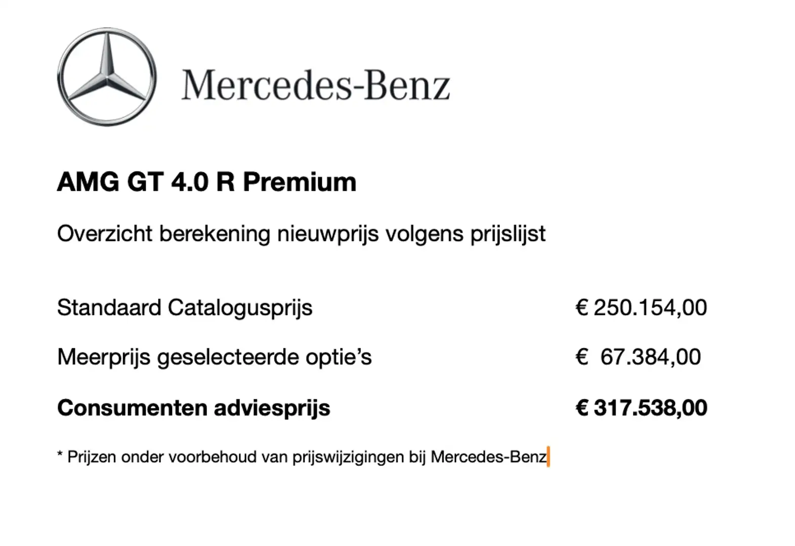 Mercedes-Benz AMG GT 4.0 R Pro 1/750 | NL auto | Full Xpel Braun - 2