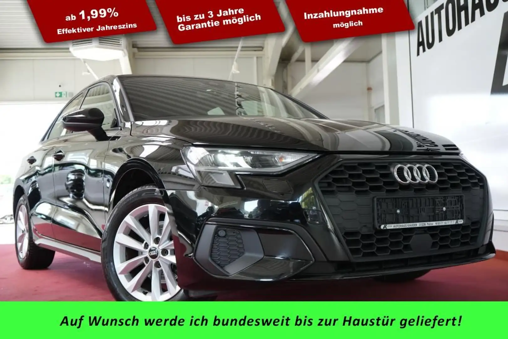 Audi A3 35 TFSI Limousine *ACC*Lane*CarPlay* Schwarz - 1