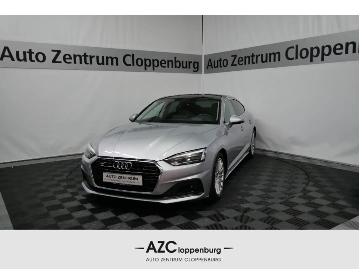 Audi A5 SB 50 TDI qu Panorama+LED+Navi+Virtual+HUD+PDC Silber - 1