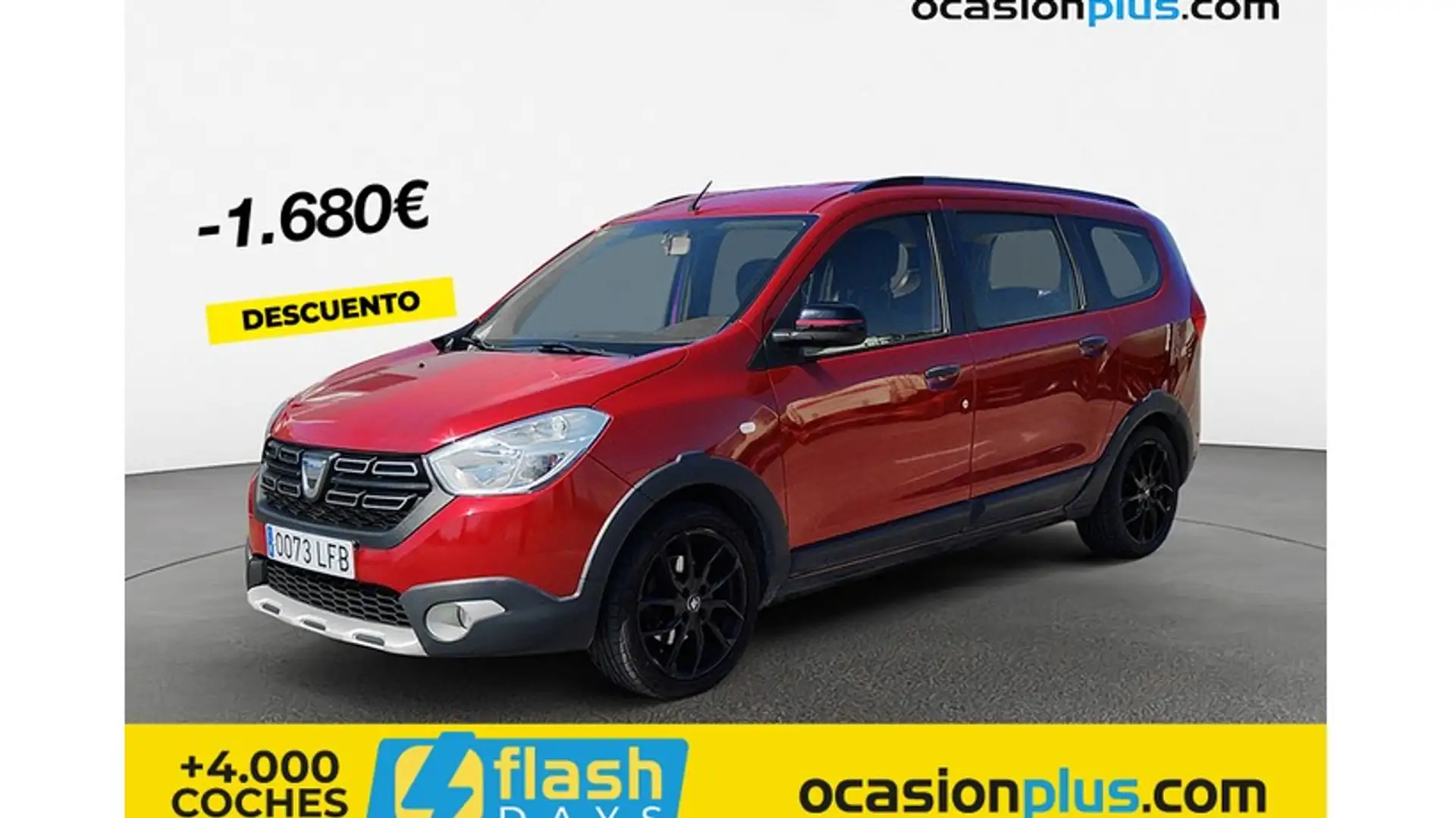 Dacia Lodgy TCE GPF Serie Limitada Xplore 5pl. 96kW Rojo - 1
