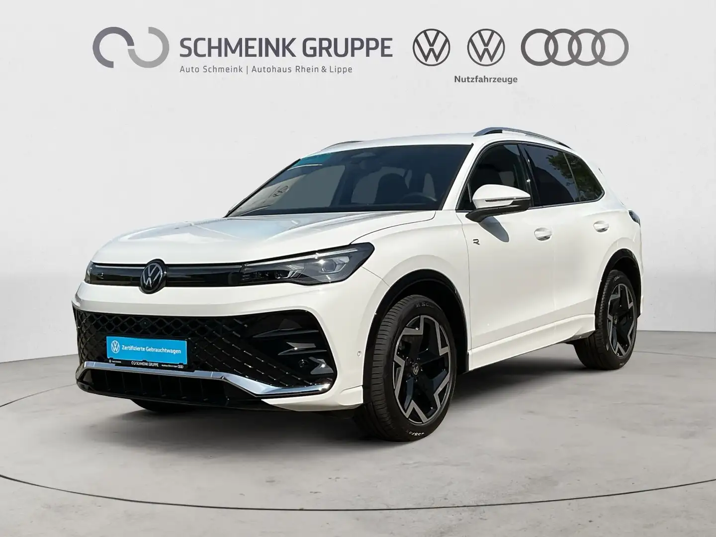 Volkswagen Tiguan 1.5 eTSI DSG R-Line AHK 360° Navi Wit - 1
