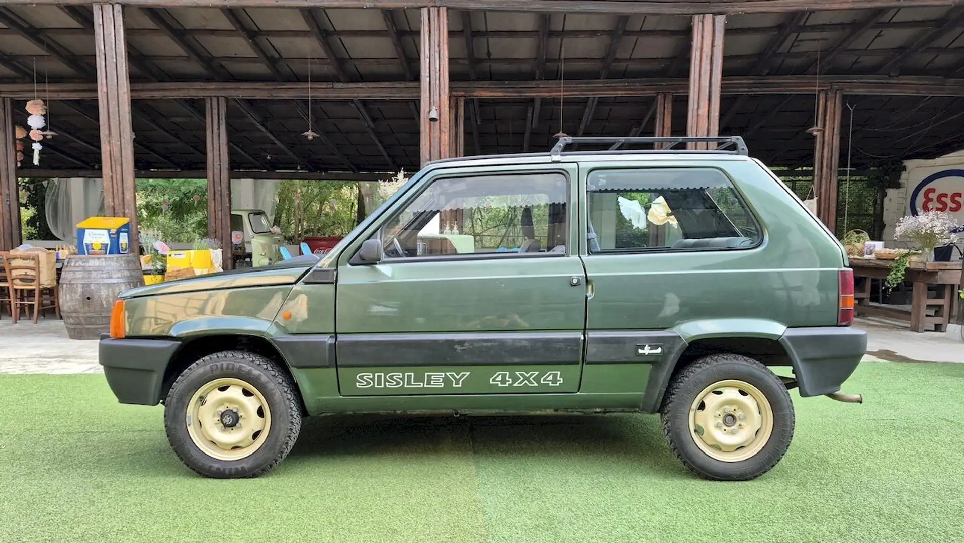 Fiat Panda 1000 4x4 Sisley Verde - 2