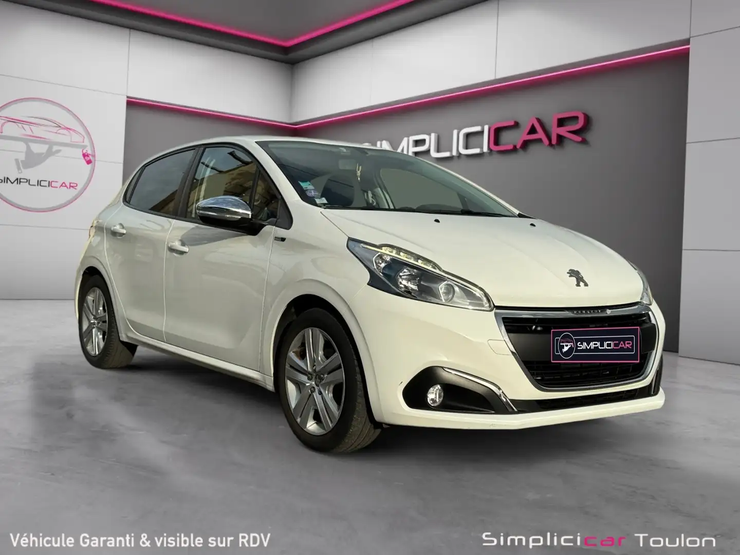 Peugeot 208 Style Blanc - 1