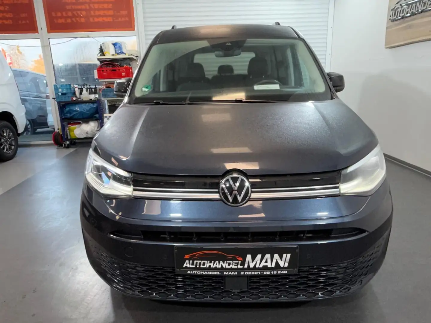 Volkswagen Caddy 2.0 TDI/Style/ACC/Navi Discover/AHK/Keyles Bleu - 2