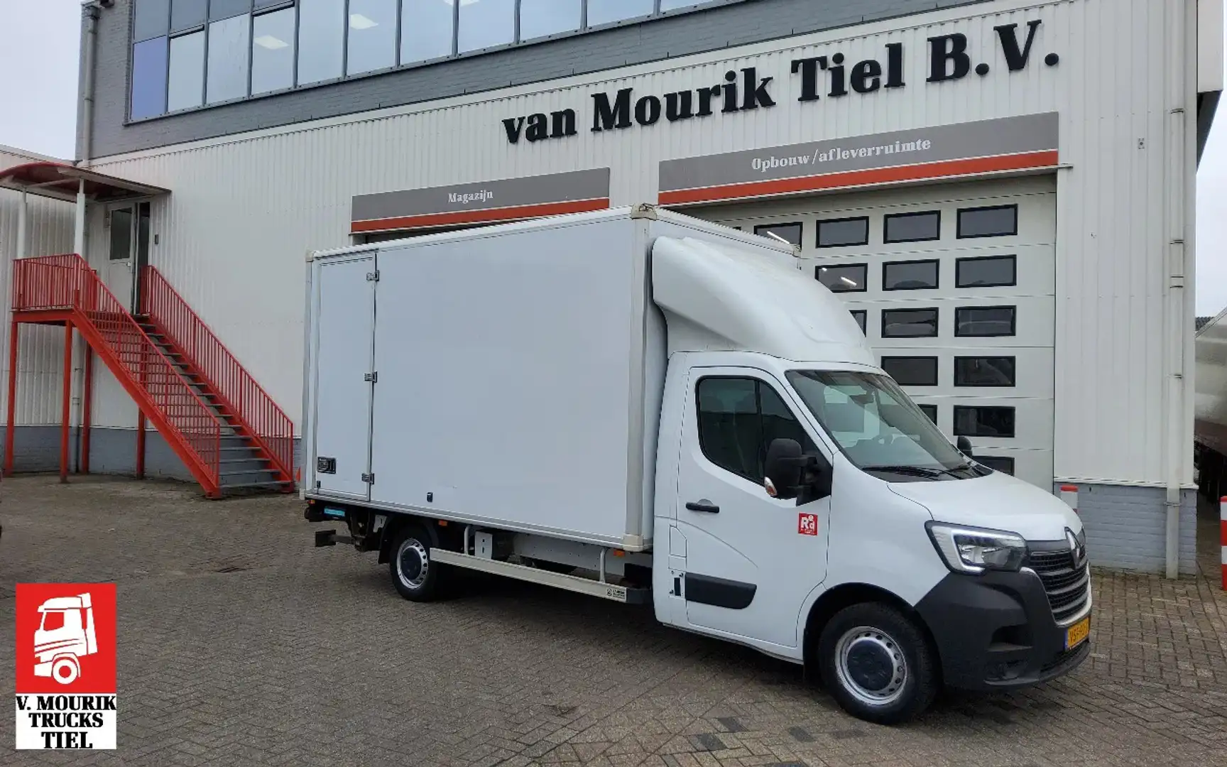 Renault Master 145 PK EURO 6 - TREKHAAK - LAADBAK & LAADKLEP - VS Bílá - 1