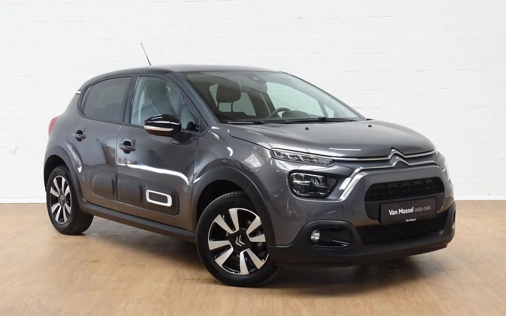 Citroen C3 1.2 Shine+gps+camera+parkeerhulp achteraan Grijs - 2