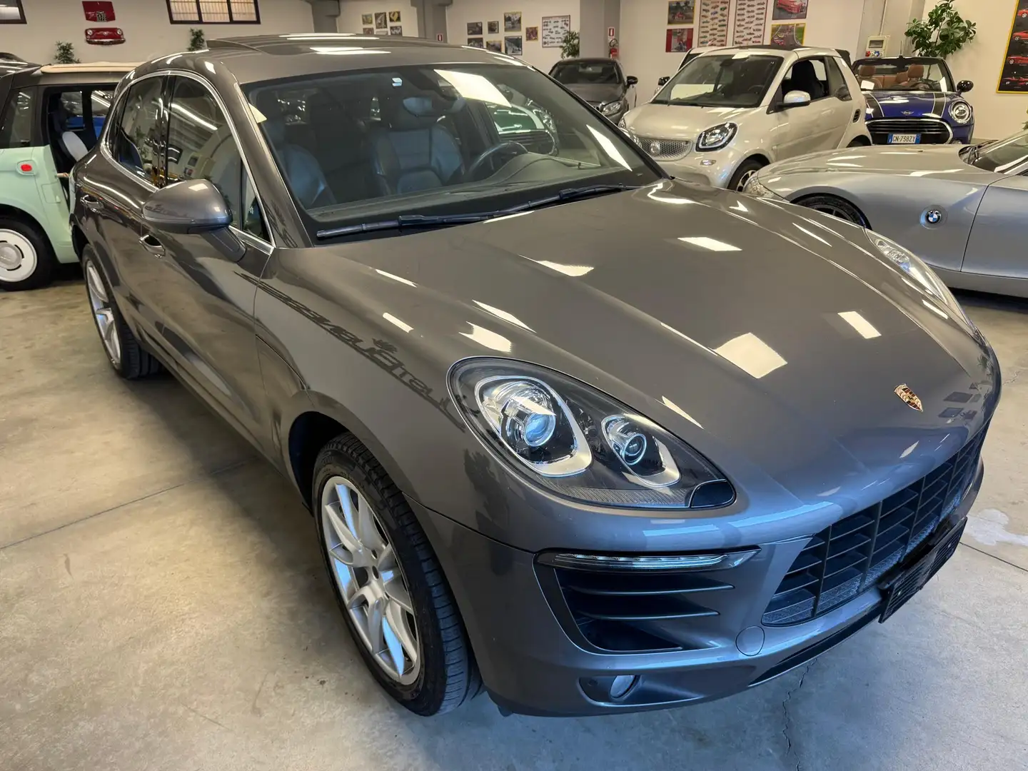 Porsche Macan 3.0d S PdK , PasmTetto Panoramico Full Garanzia 12 Grigio - 1
