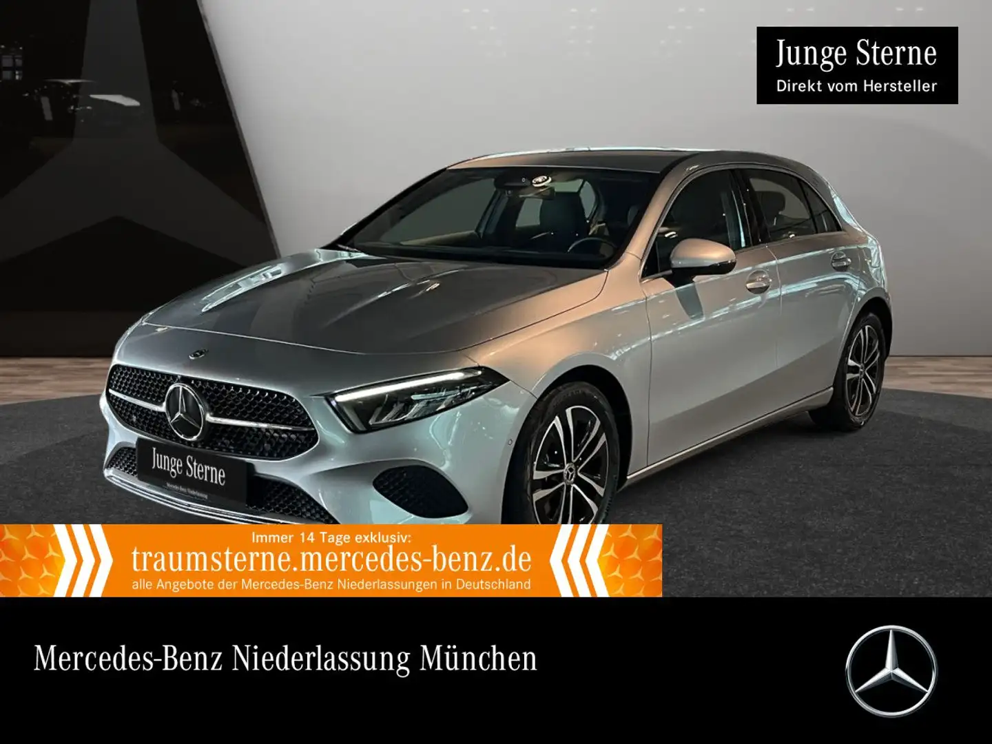 Mercedes-Benz A 200 PROGRESSIVE+LED+KAMERA+7G Plateado - 1