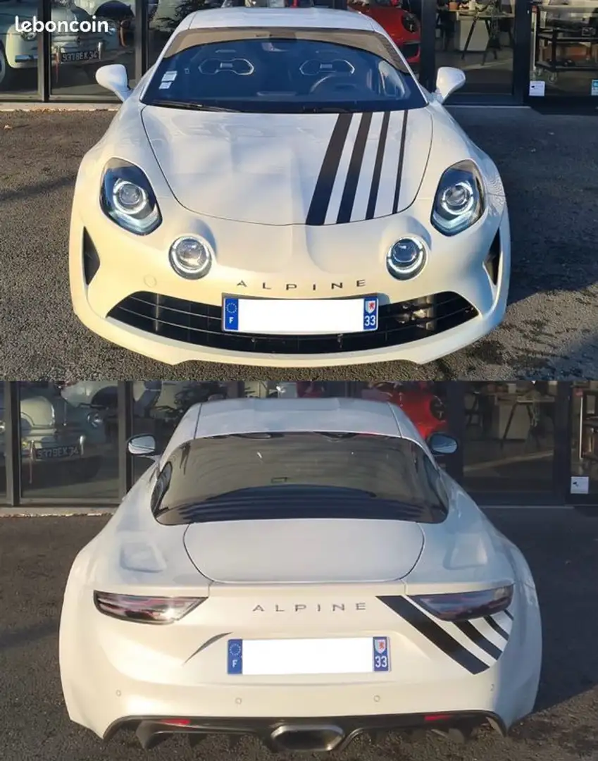 Alpine A110 Première Édition 1.8T EDC7 252 cv N°1221-1955 Blanc - 2