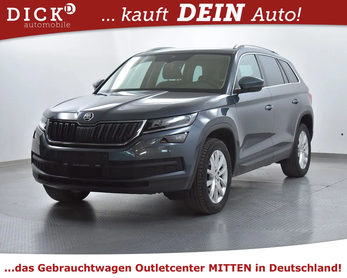 Skoda Kodiaq 2.0d DSG Style 7SI+MEMO+LED+COLUM+SHZ+TEM Grau - 2