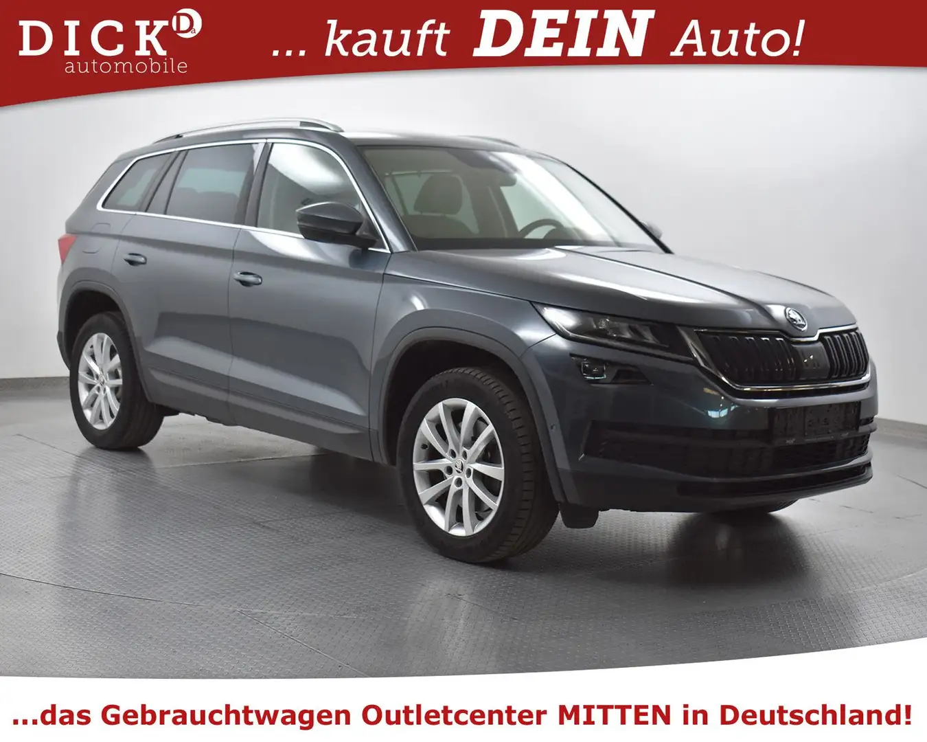 Skoda Kodiaq 2.0d DSG Style 7SI+MEMO+LED+COLUM+SHZ+TEM Grau - 1
