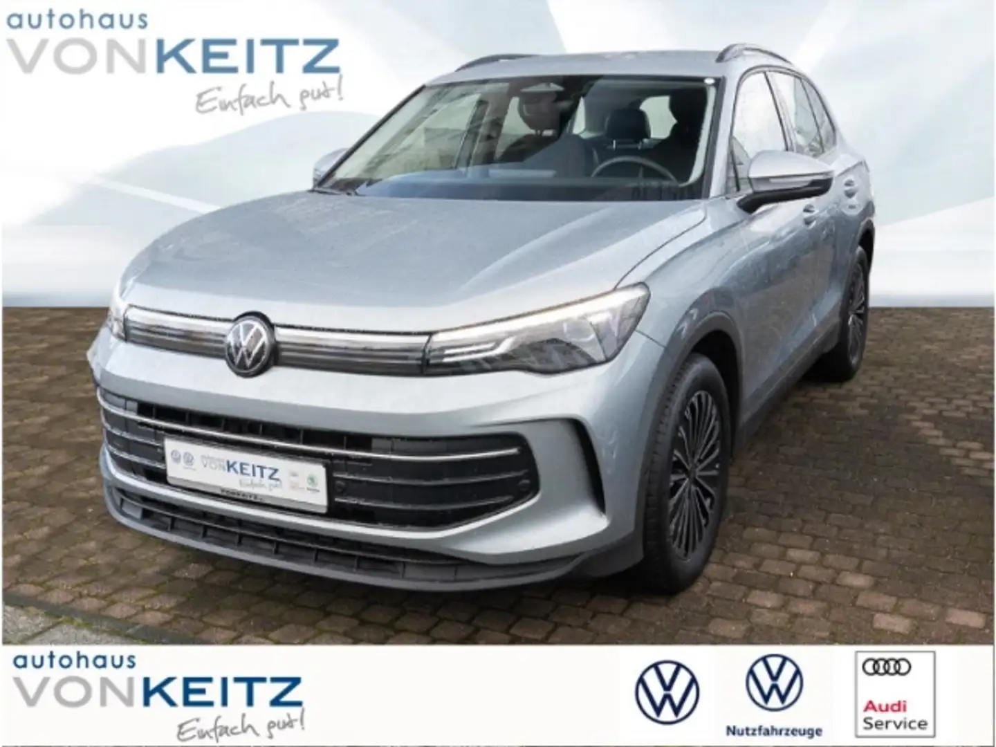 Volkswagen Tiguan 1.5 eTSI 110 kW Life +ALLW+RFK+L/SHZ+NAVI+ Argent - 1