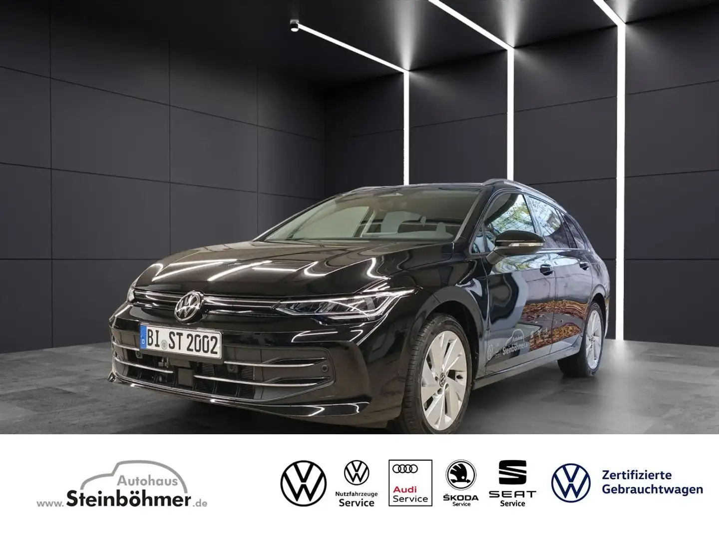 Volkswagen Golf Variant Goal 1.5 eTSI DSG AHK PlusPaket Navi Schwarz - 1