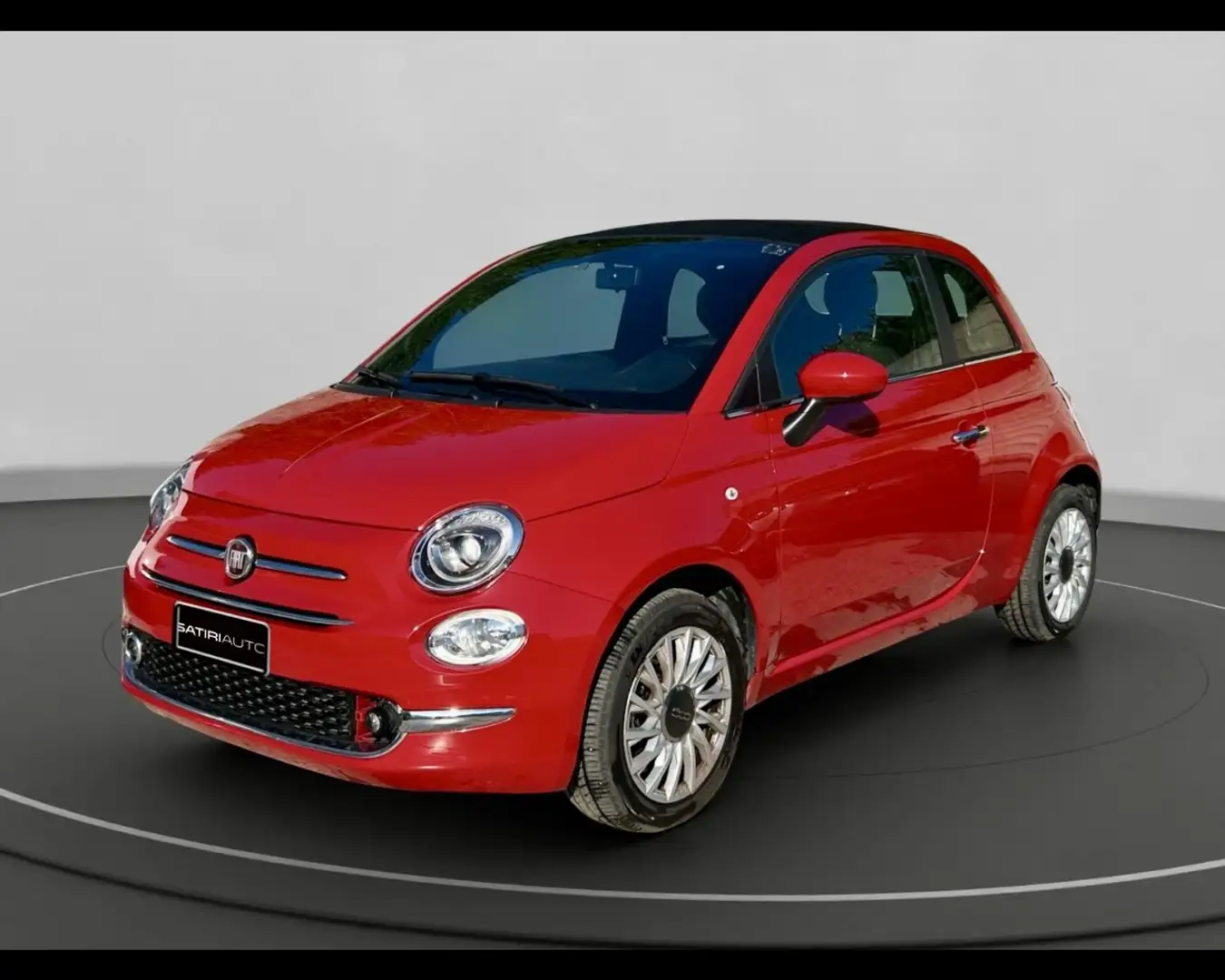 Fiat 500C C 1.0 FireFly Hybrid Dolcevita Rosso - 1