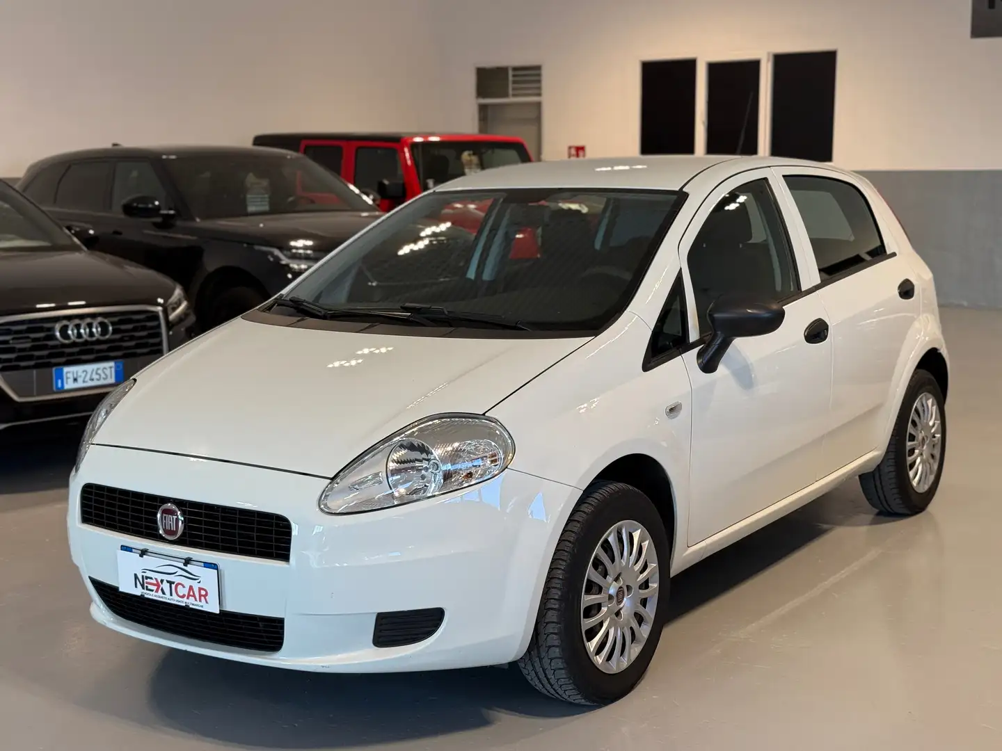 Fiat Grande Punto 5p 1.4 natural power Active Blanc - 1