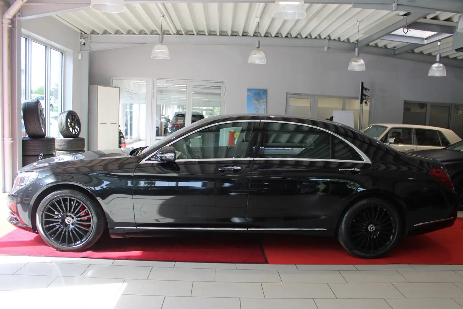 Mercedes-Benz S 400 4Matic L gepflegt*Scheckheft Schwarz - 2