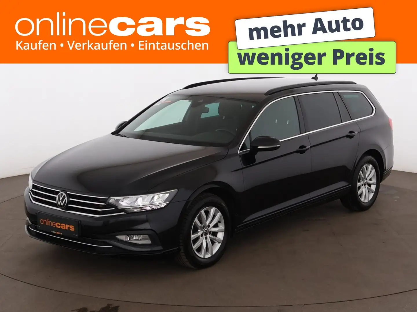 Volkswagen Passat Variant 2.0 TDI Business Aut LED AHK RADAR Schwarz - 1