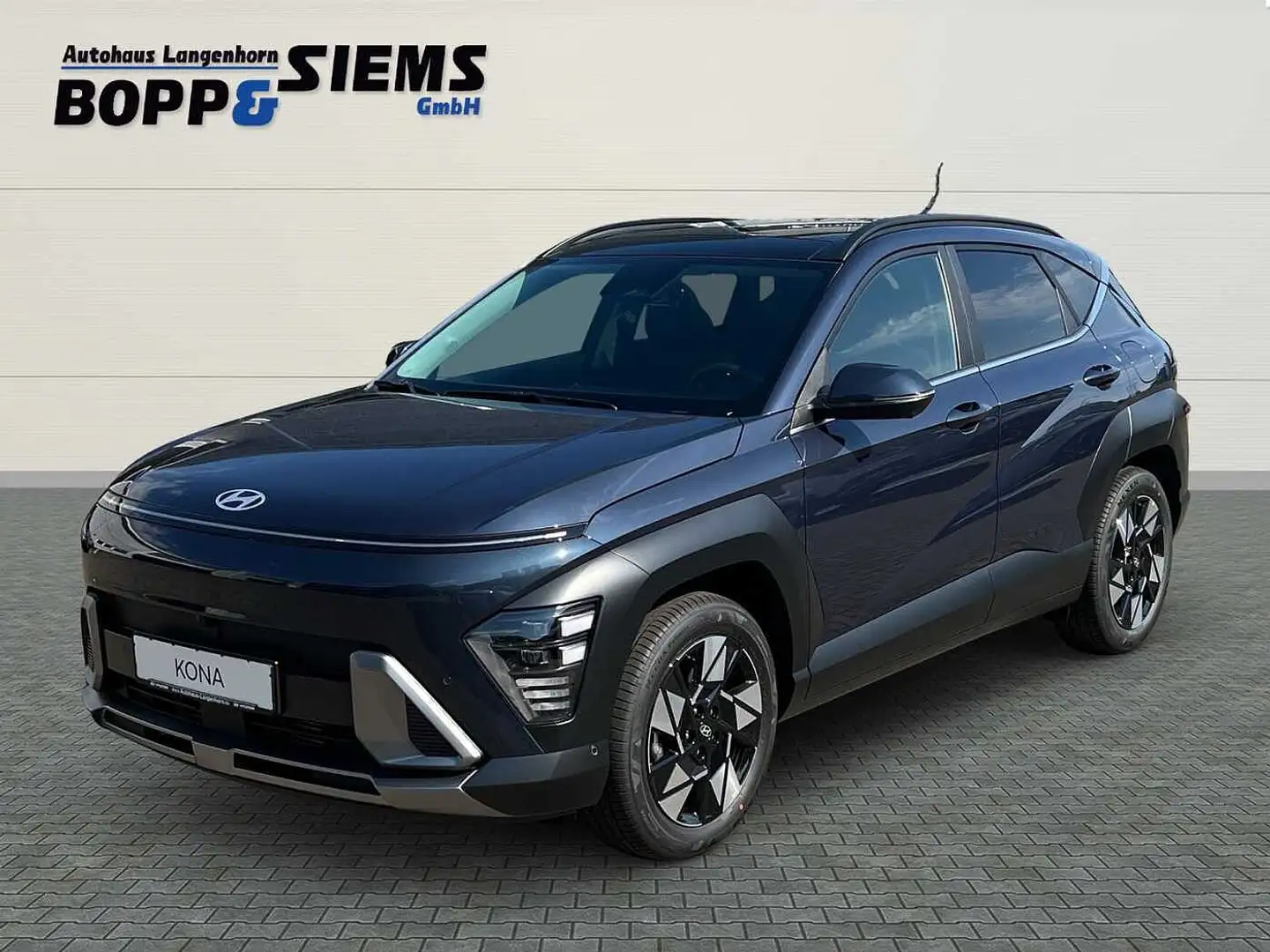 Hyundai KONA 1.6 T-GDI DCT 'Prime' Schiebedach Blau - 1