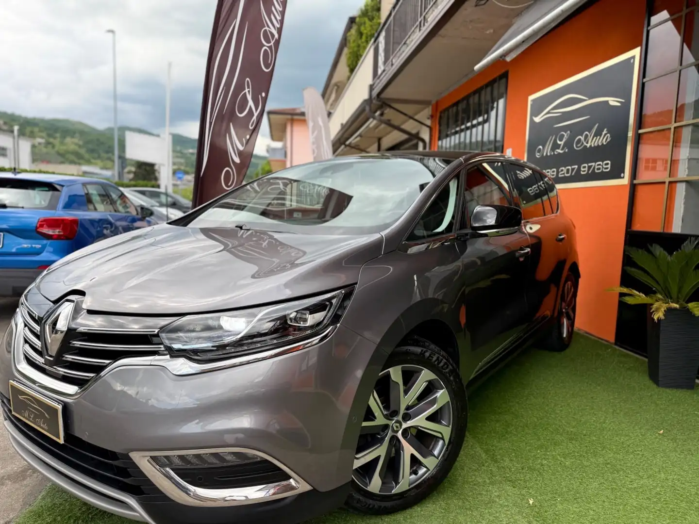 Renault Espace Espace dCi 160CV EDC Energy Initiale Paris 4Contro Grijs - 1