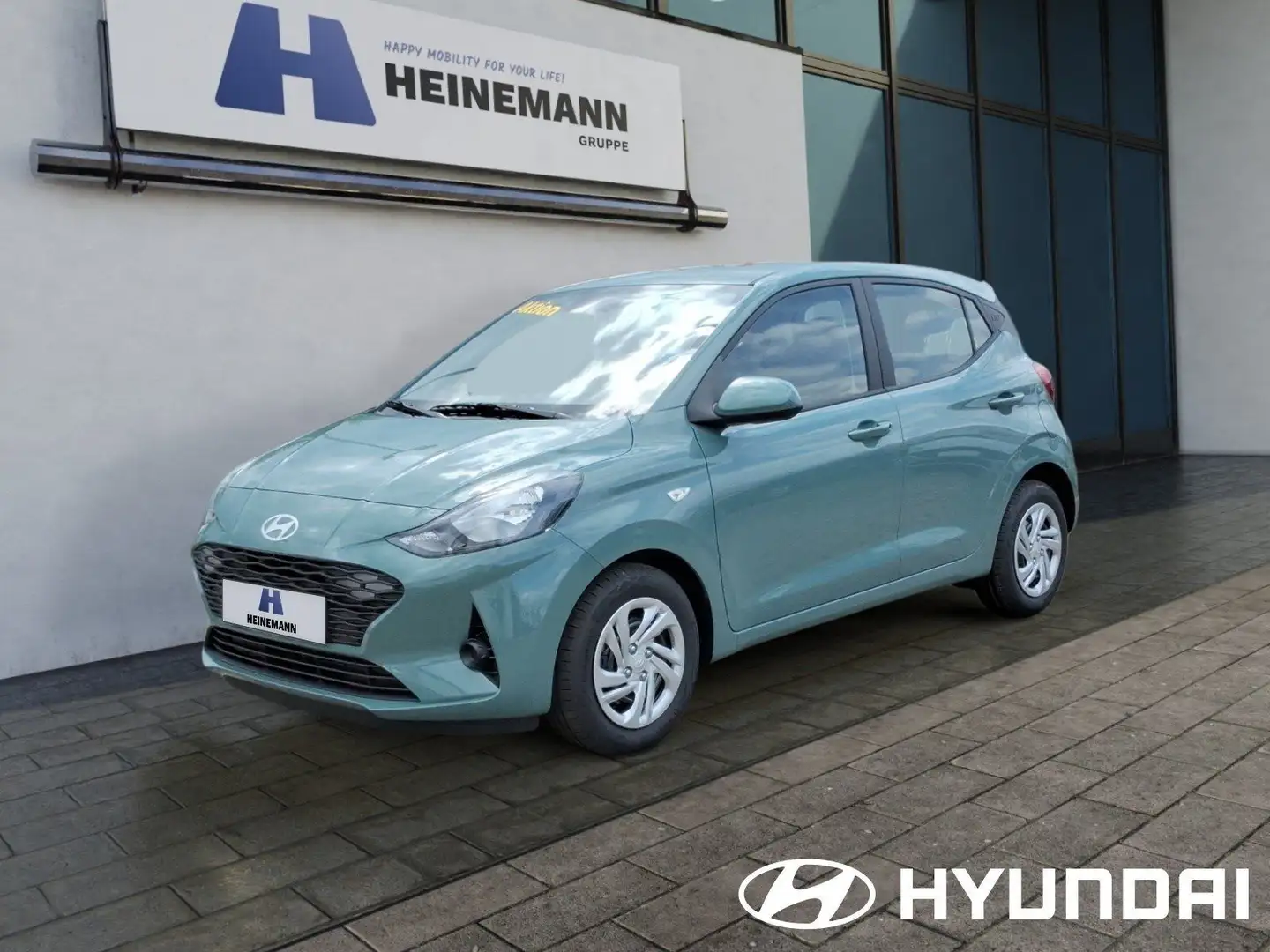 Hyundai i10 1.0 Select-JUNI AKTION-Navi,PDC,Tempomat Verde - 1