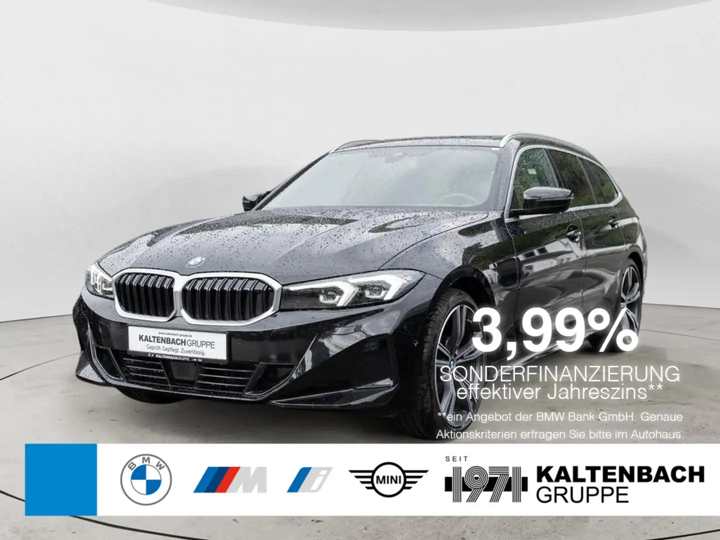 BMW 320 d Touring xDrive PANO AHK LED STANDHZ ACC Nero - 1