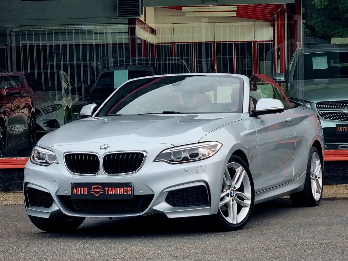 BMW 218 i Cabriolet / Boite auto / Pack M / Full Option Argent - 1