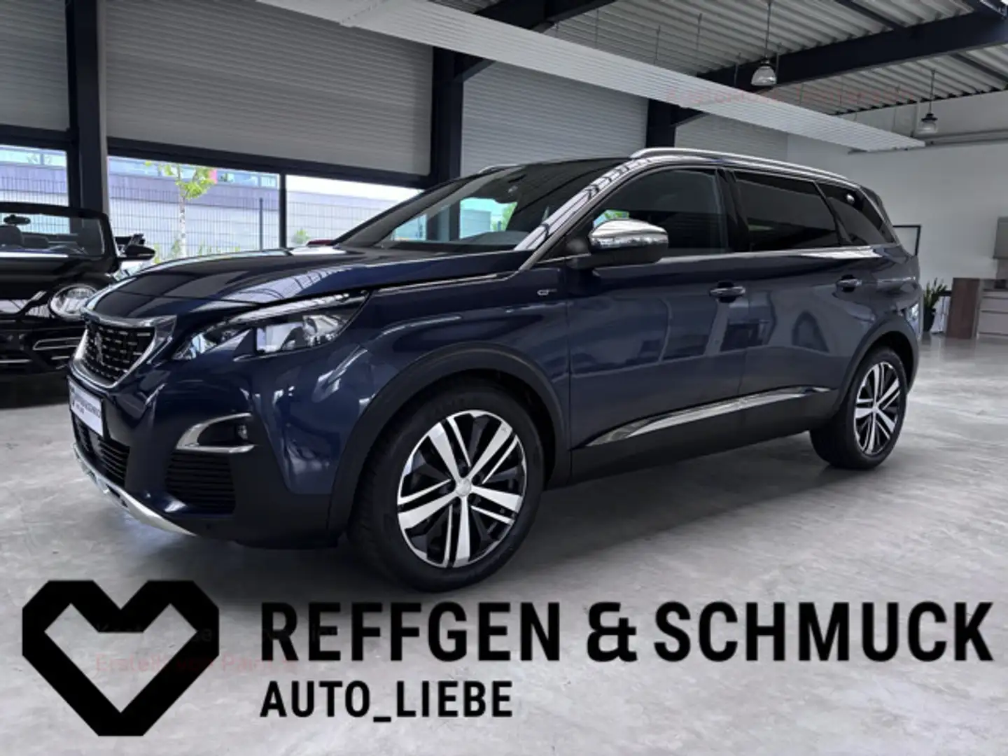 Peugeot 5008 GT AUTOMAT+TEILLEDER+NAVI+LED+PANO+ACC+KAME Negro - 1