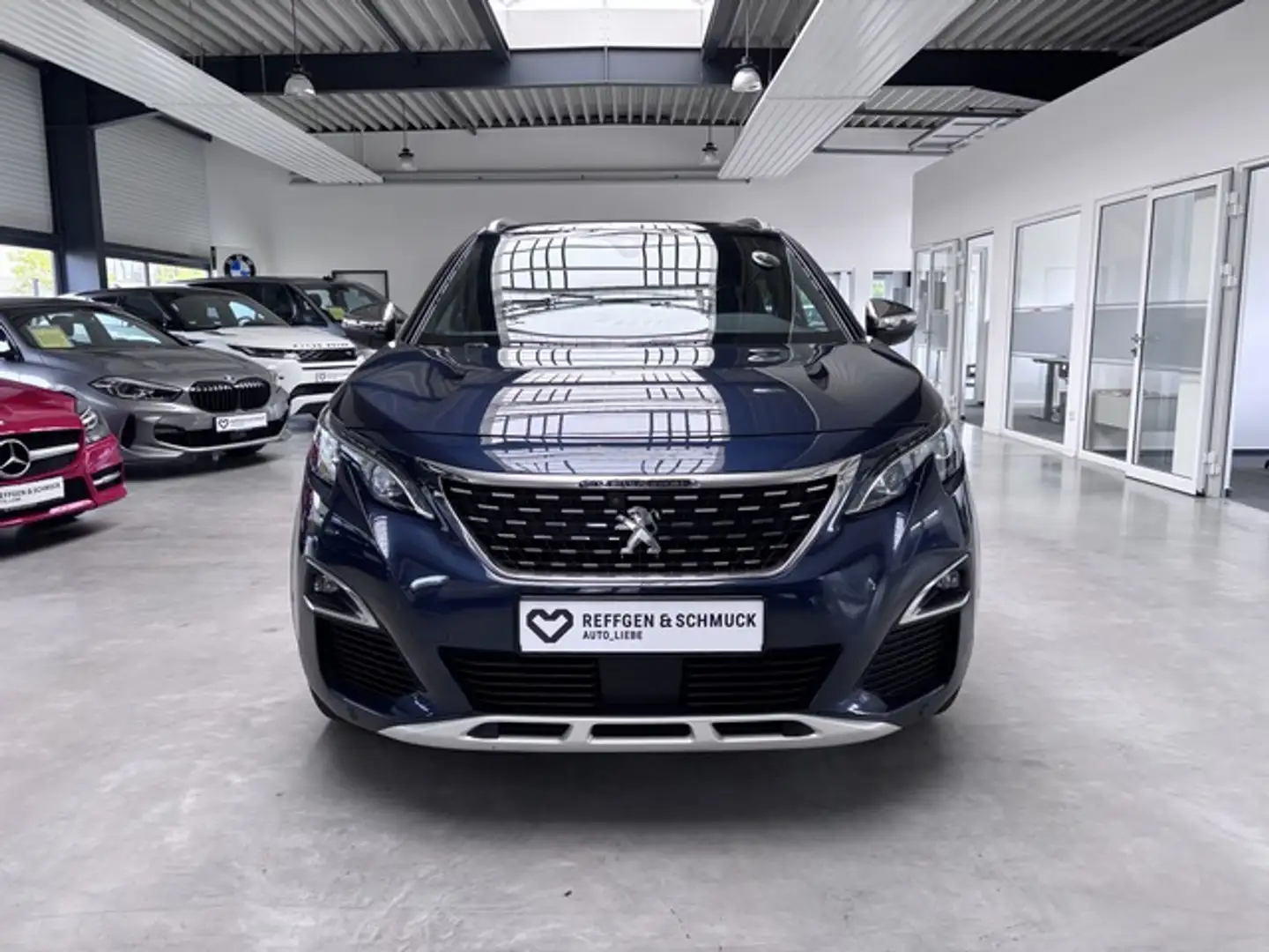 Peugeot 5008 GT AUTOMAT+TEILLEDER+NAVI+LED+PANO+ACC+KAME Negro - 2