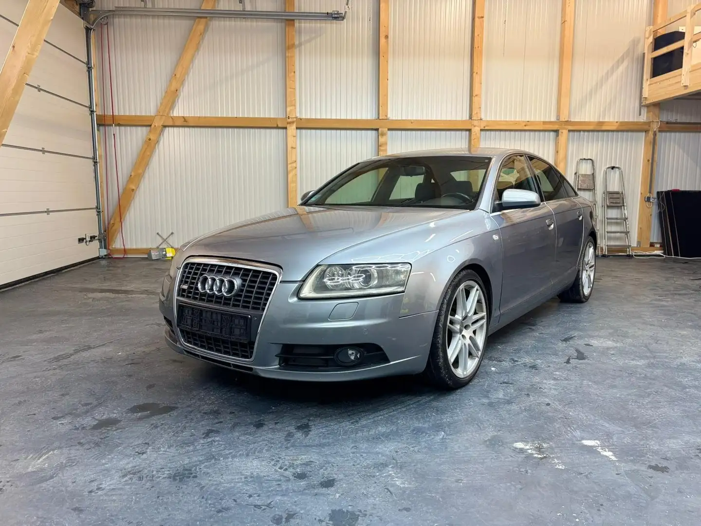 Audi A6 3.0 TDI Quattro S-Line*3.Hand*TÜV&ServiceNEU* Gris - 1