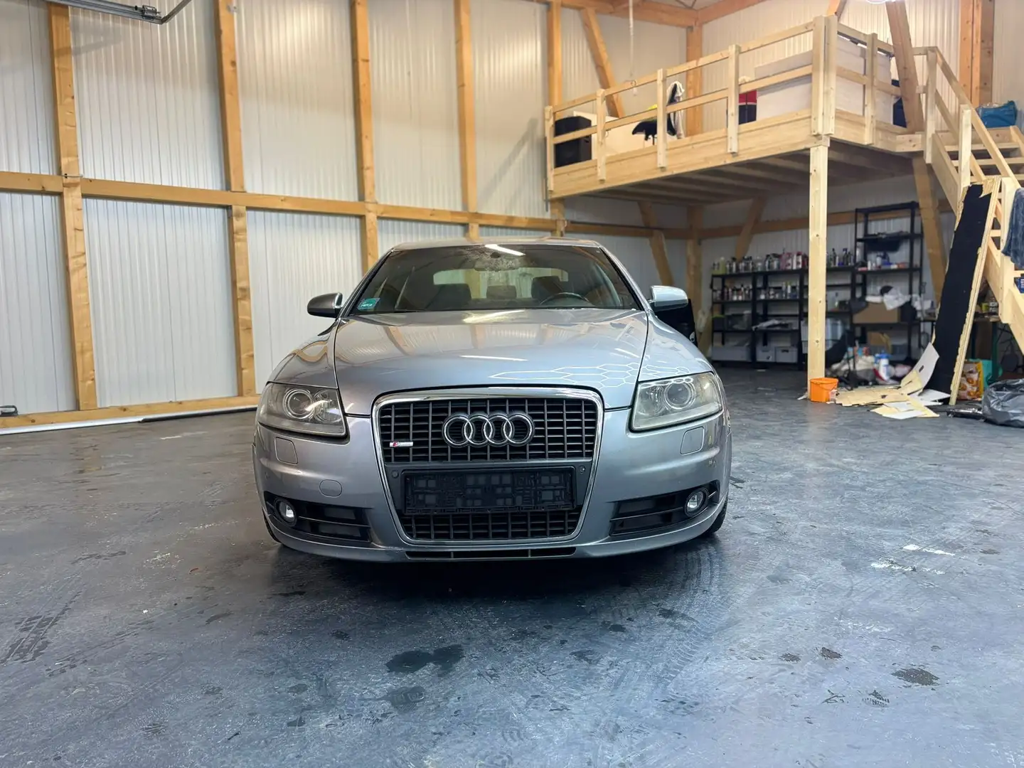 Audi A6 3.0 TDI Quattro S-Line*3.Hand*TÜV&ServiceNEU* Gris - 2