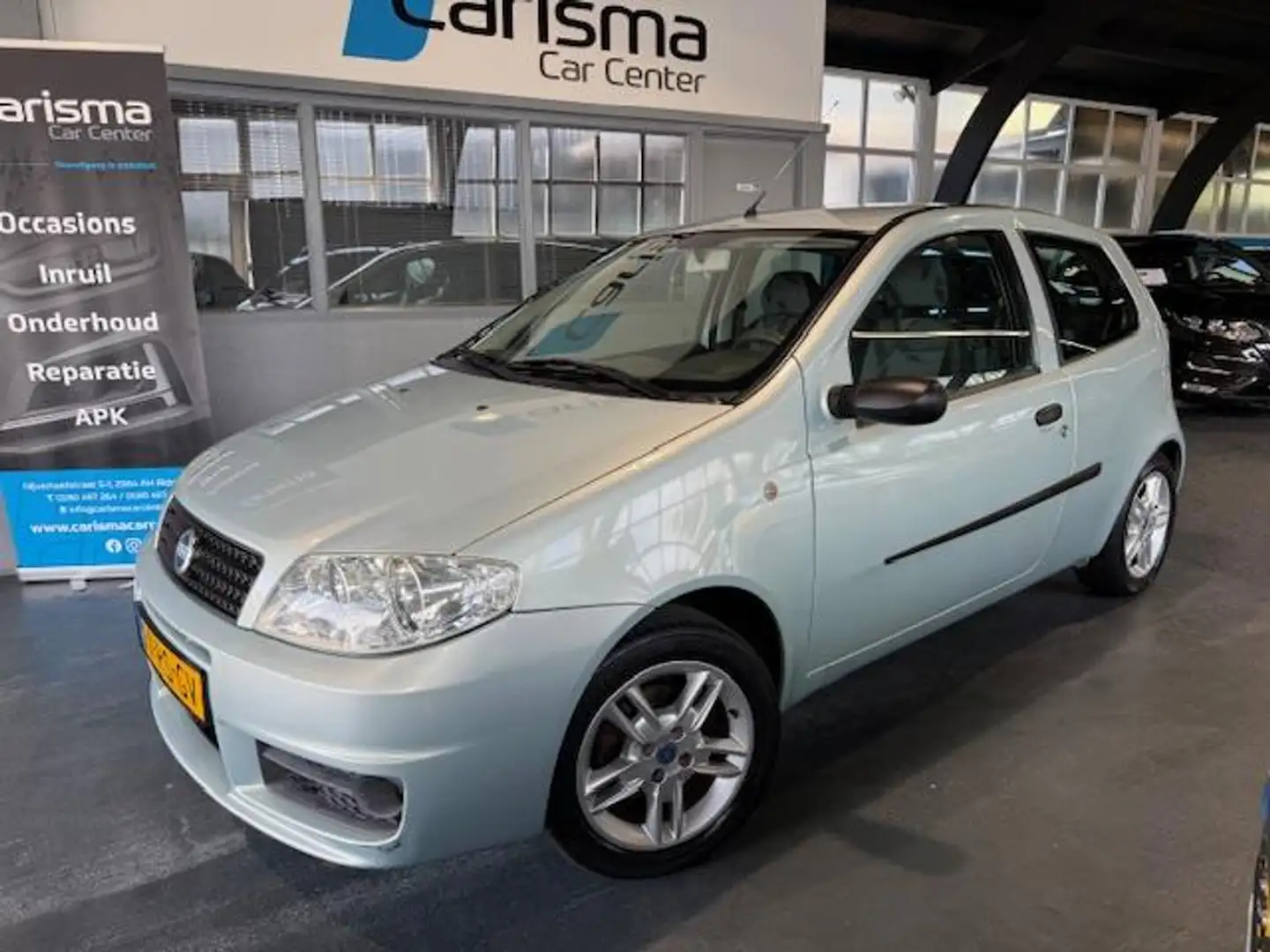 Fiat Punto 1.2 Navigator 1e eig.|Airco|LM-Velgen Groen - 2