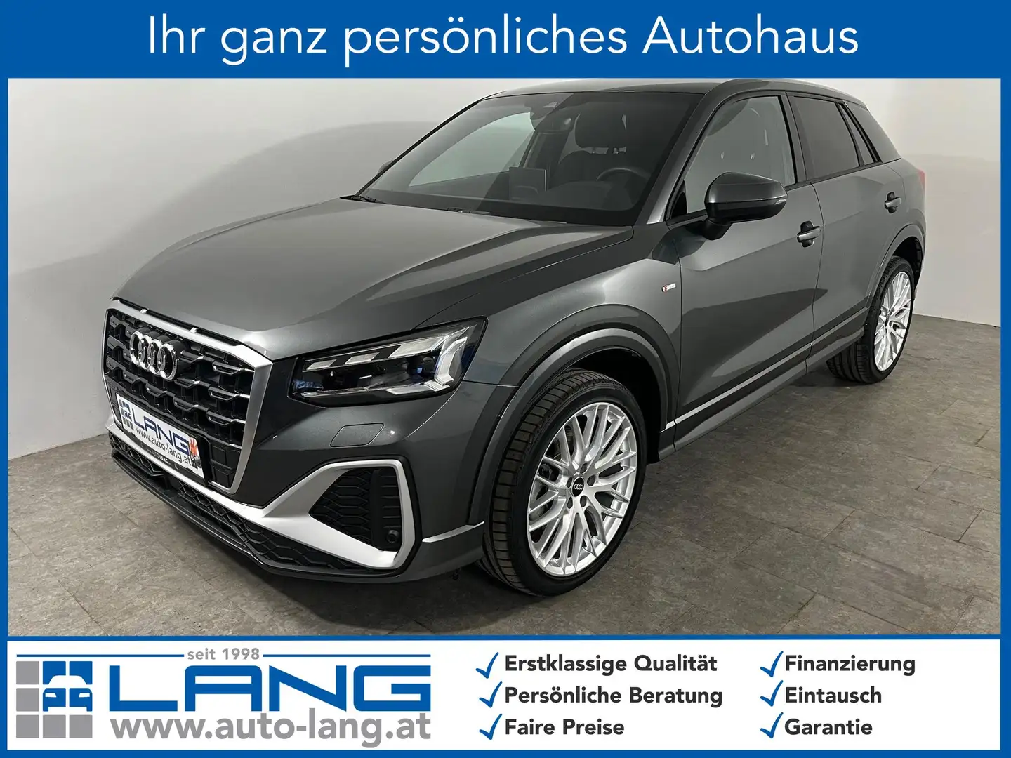 Audi Q2 35 TDI S line MATRIX*NAVI*VIRTUAL COCKPIT 110 k... Grau - 1