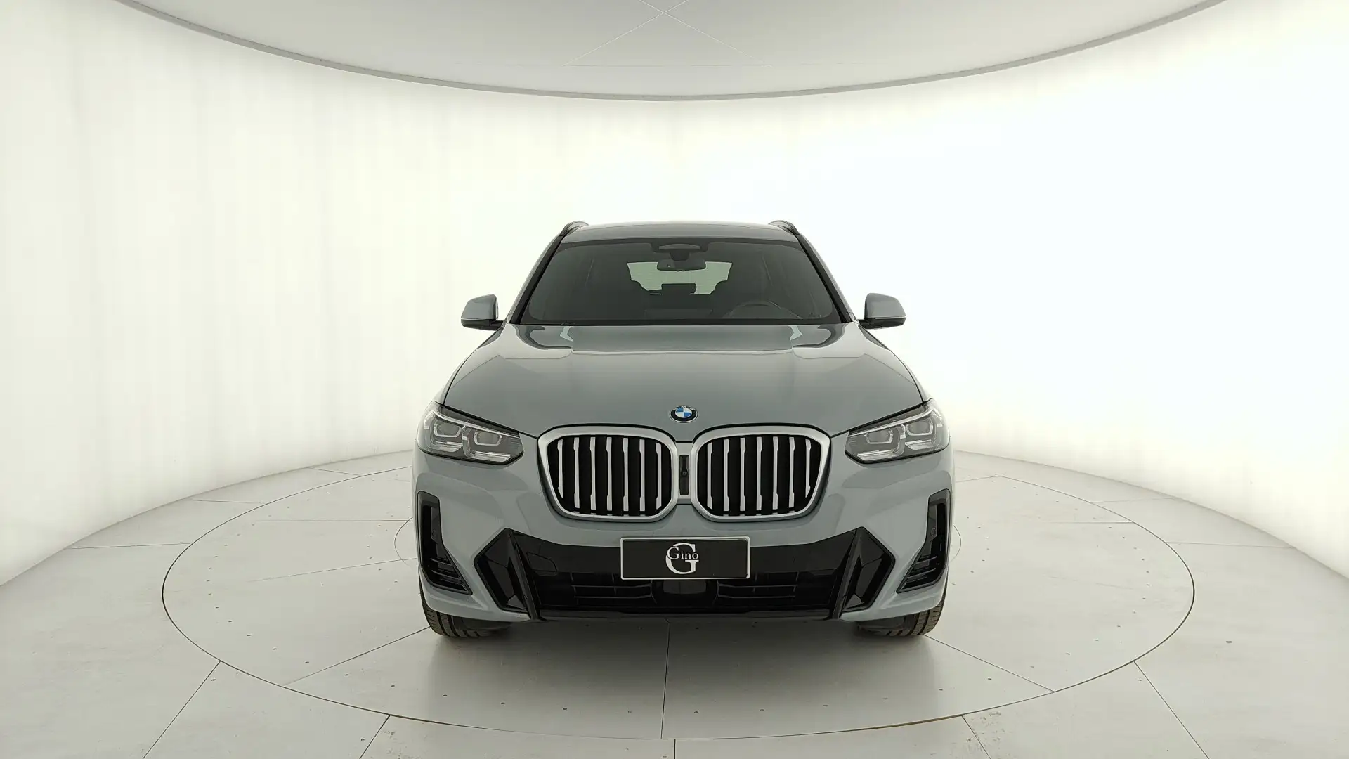 BMW X3 xdrive20d mhev 48V Msport auto Grigio - 2