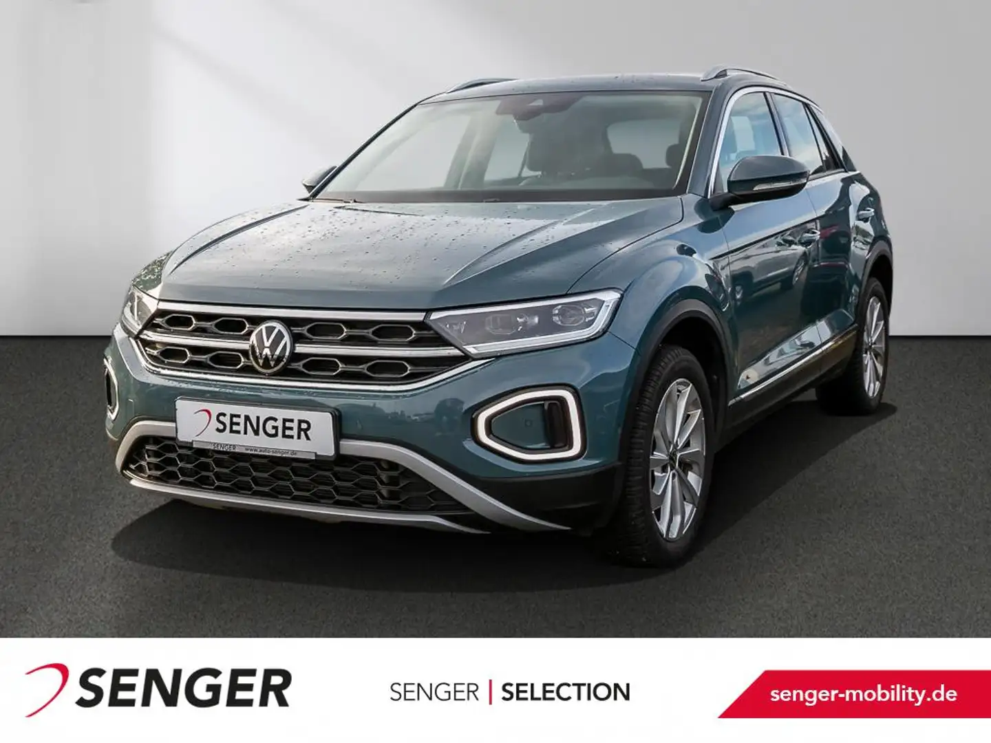 Volkswagen T-Roc 1.5 TSI Style Nav LED-Plus AHK APP Azul - 1