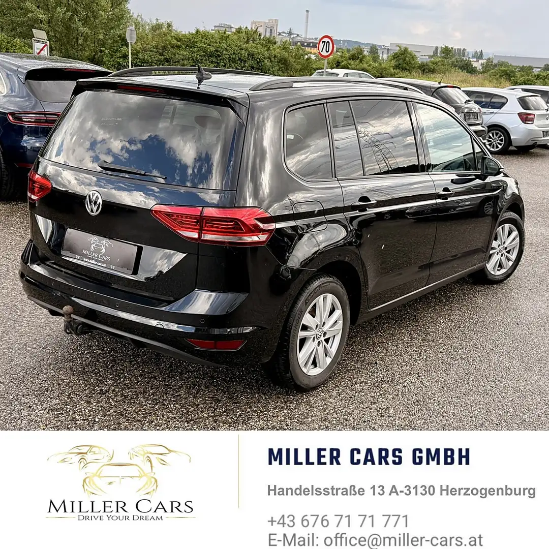 Volkswagen Touran Comfortline 2,0 TDI SCR DSG Schwarz - 2