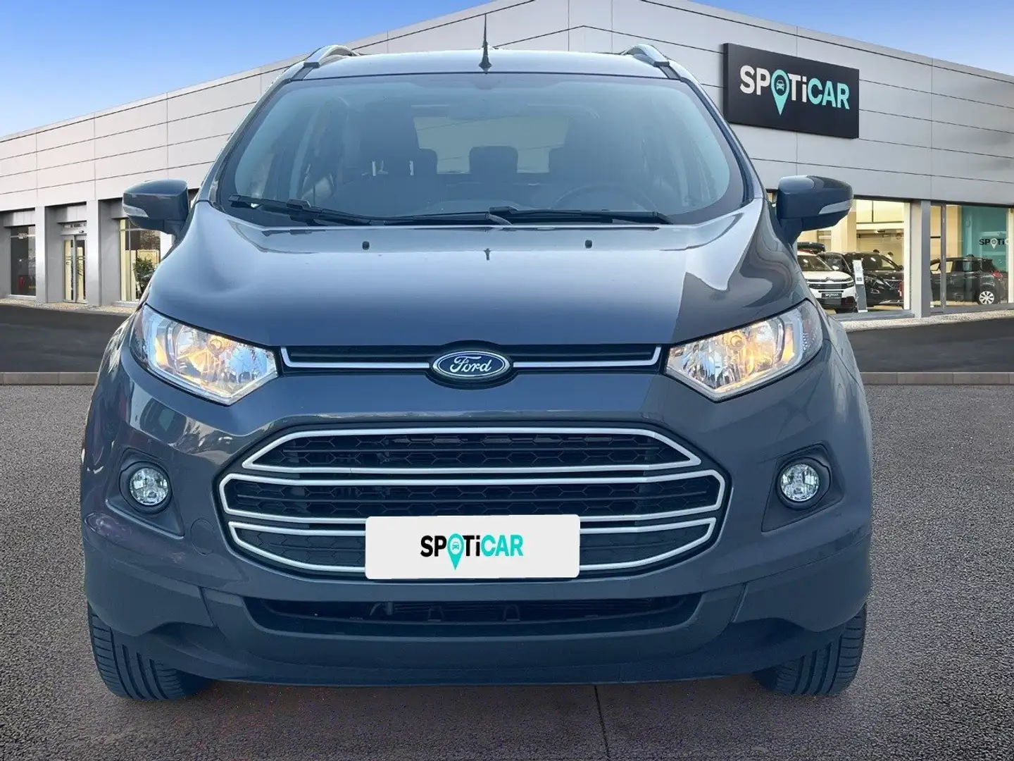Ford EcoSport 2014 1.0 ecoboost Plus s/ruot.esterna 125cv Gris - 2