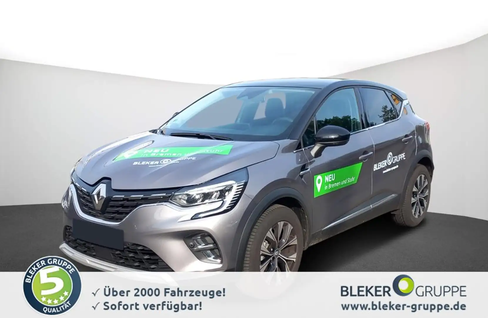 Renault Captur Captur Techno Mild Hybrid 140 Gris - 1