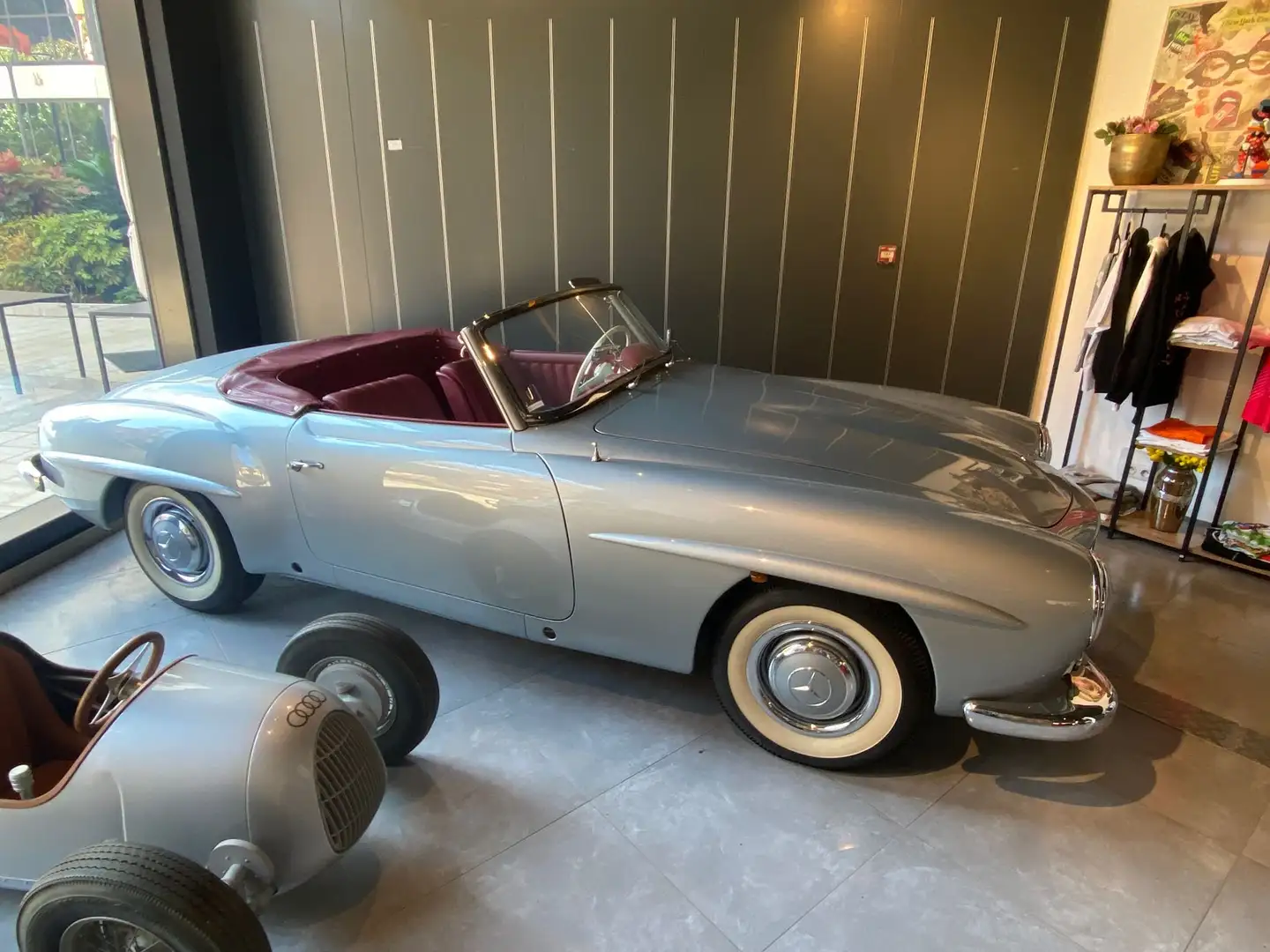 Mercedes-Benz 190 SL Argent - 1