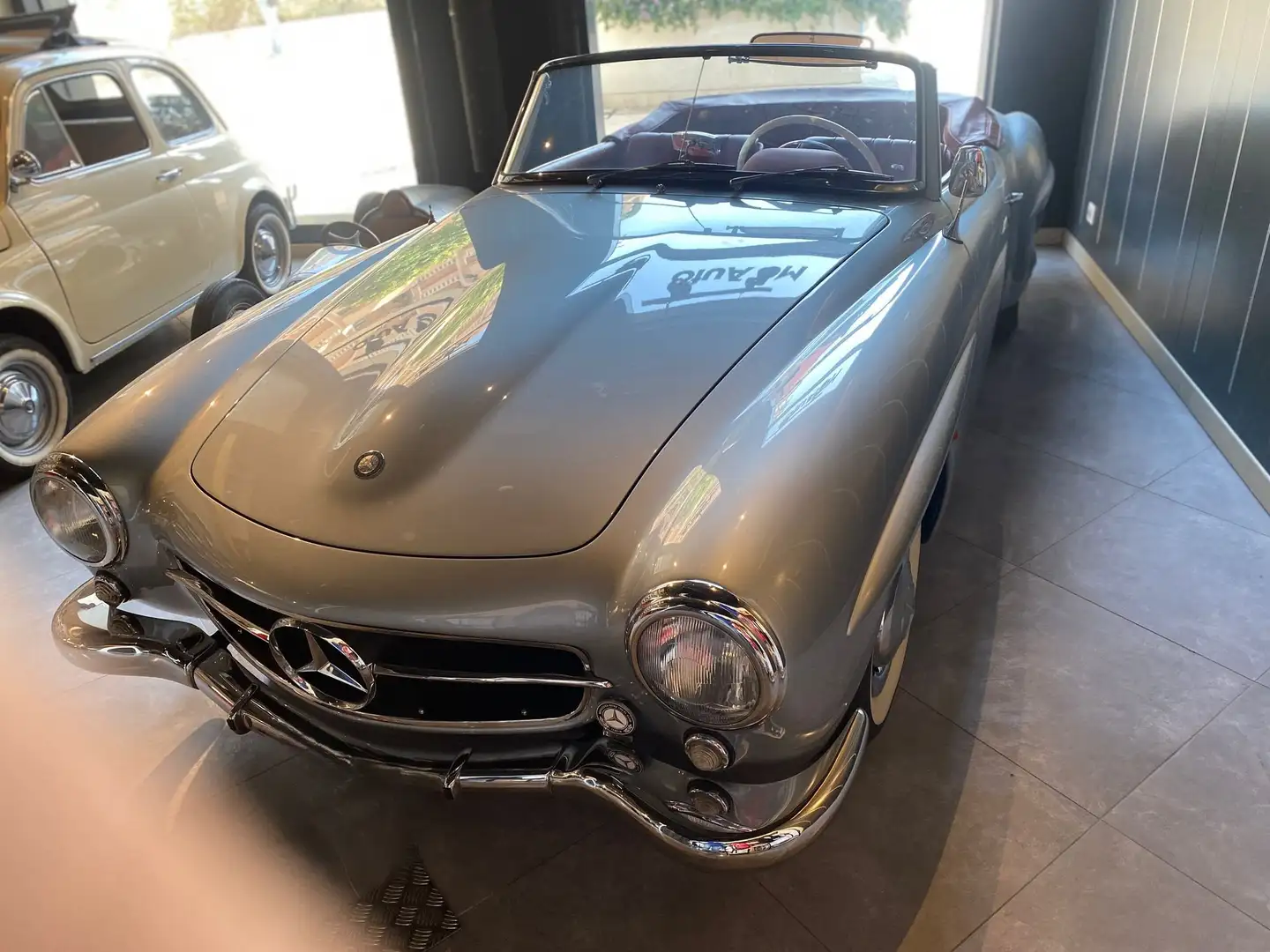 Mercedes-Benz 190 SL Argent - 2