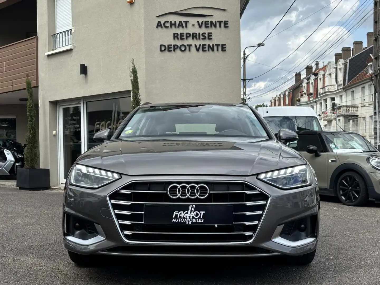 Audi A4 Avant 2.0 35 TDI - 163 - BV S-tronic  AVANT Busine Gris - 2