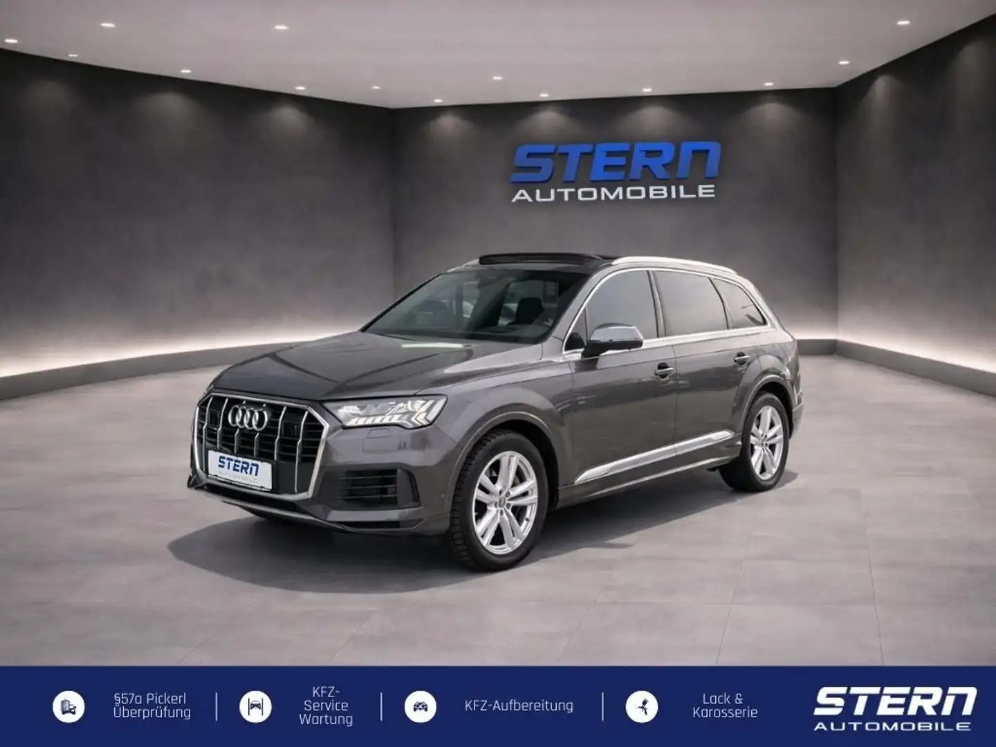 Audi Q7 55 TFSI e PHEV quattro *S-line*PANO*B&O*HUD*LUFT Grau - 1