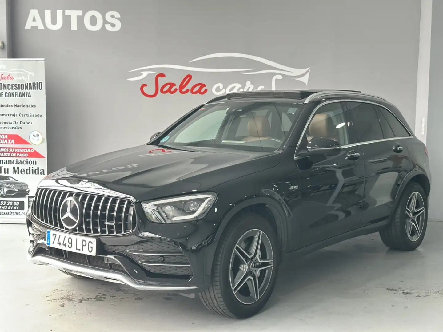 Mercedes-Benz GLC 43 AMG Coupé 4Matic Speedshift TCT 9G Negro - 2