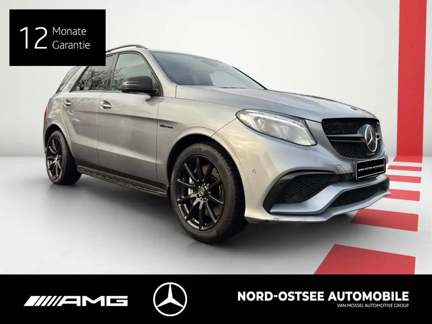Mercedes-Benz GLE 63 AMG AMG GLE 63 4MATIC HARMAN/KARDON LED Stříbrná - 2